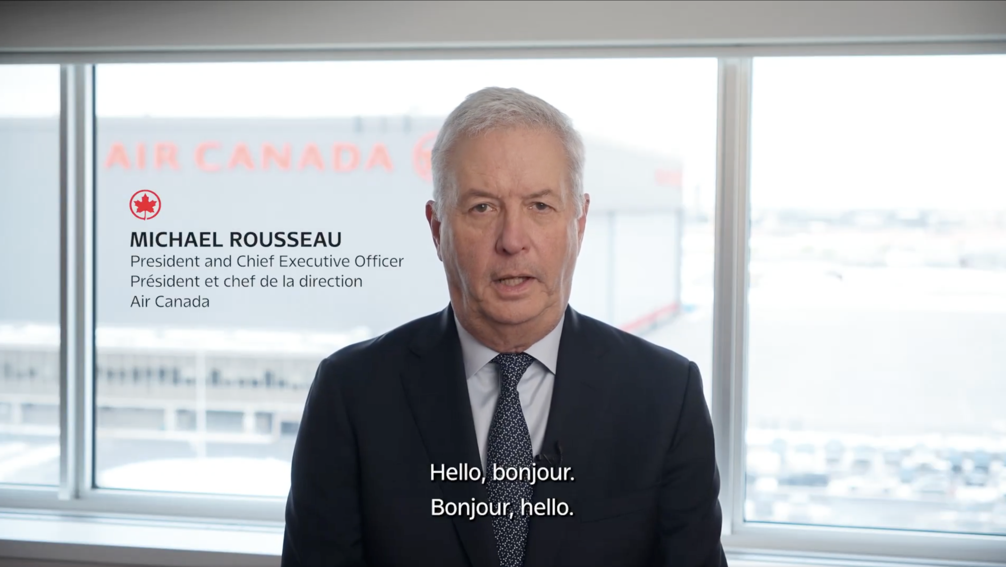 Kritiek op Engelstalige condoleances topman Air Canada: 'Teleurstellend'