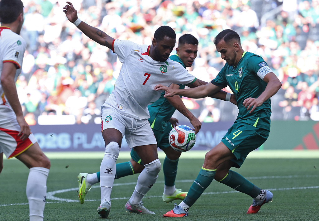 Suriname niet naar WK voetbal na verlies van Bolivia in play-offs