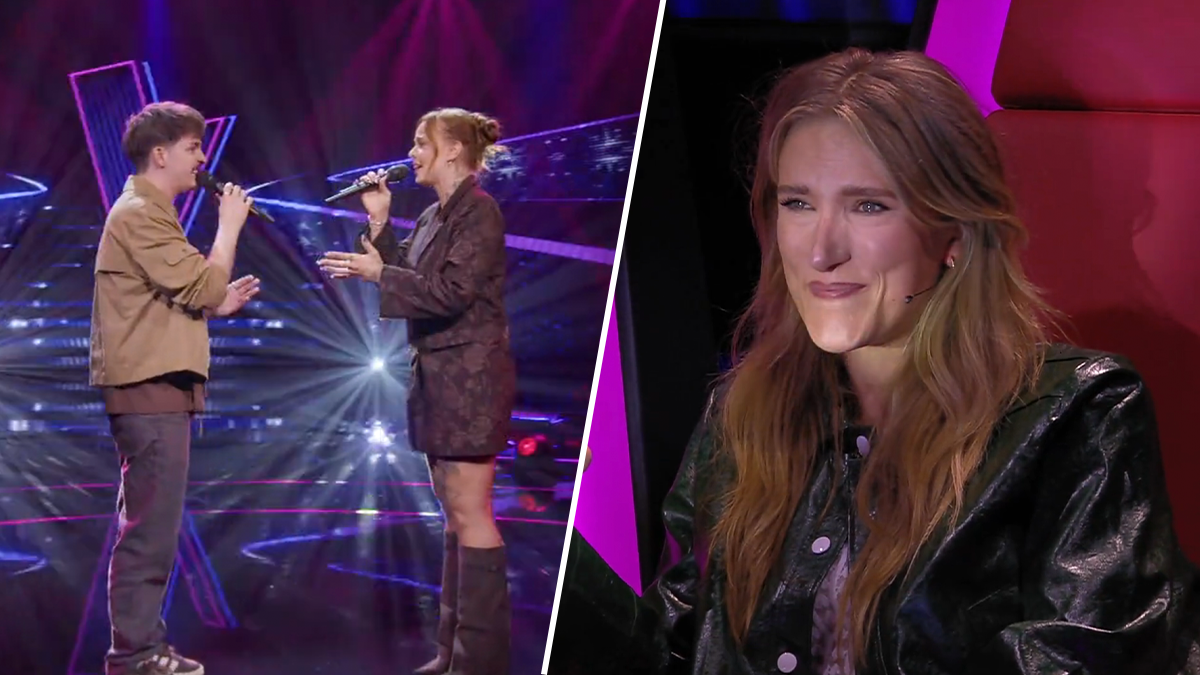Suzan Rikkerink grijpt Freeks hand tijdens emotionele battle in The voice of Holland: 'Raakt me diep'