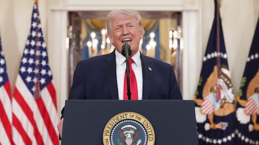 Tv-speech Trump: 'Iran komende twee à drie weken extreem hard raken'