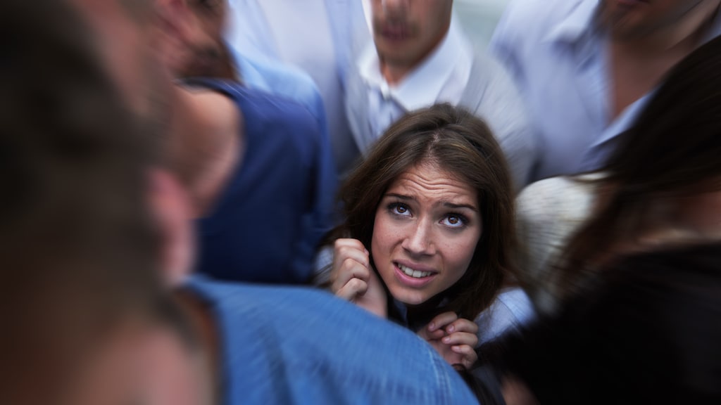 Na een ongeluk van een vriendin lijdt Trudi aan claustrofobie: 'Hyperventilerend in lift'