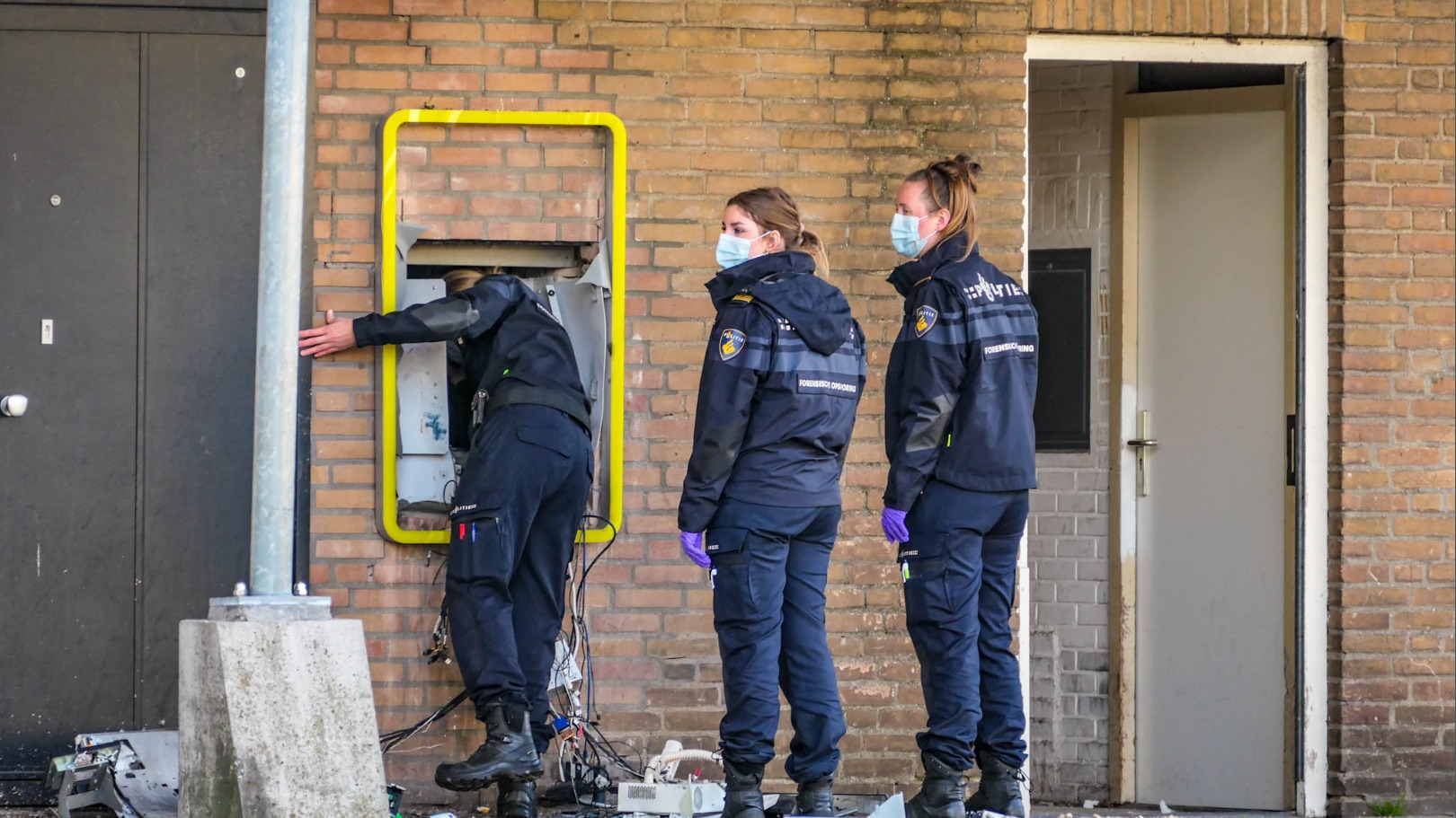 Politieachtervolging na plofkraak in Amersfoort: daders gevlucht