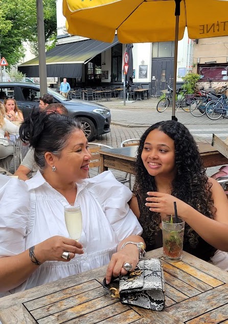 Pearl en dochter Rowen