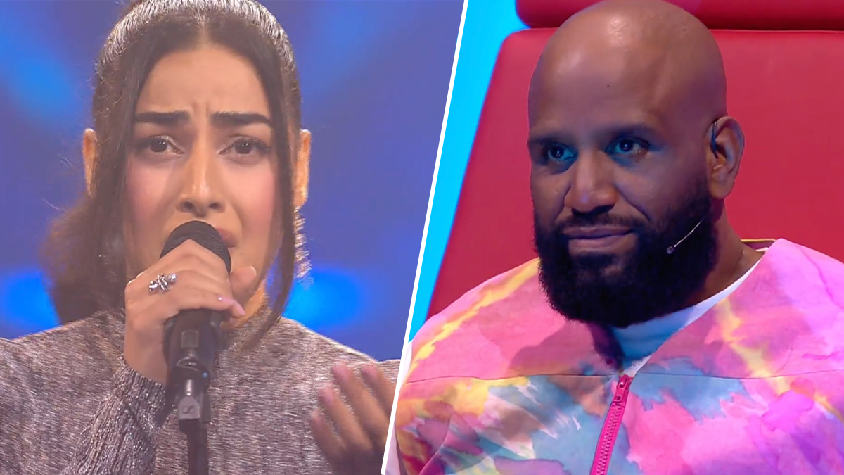 Niloefaar betovert coach Willie Wartaal in The Voice: 'Ik ben fan'