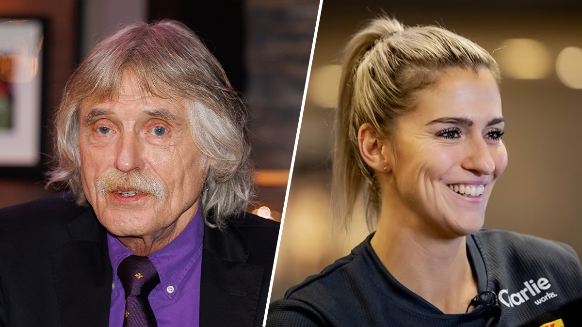Johan Derksen wil Estavana Polman strikken als tafeldame bij Vandaag Inside: 'Ze is zo lekker volks'