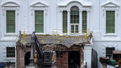 Trump mag van rechter doorgaan met bouw van balzaal in Witte Huis