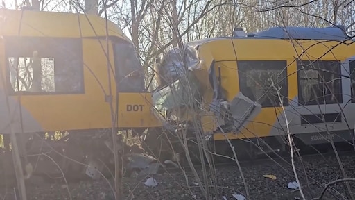 Frontale treinbotsing Denemarken: meerdere gewonden