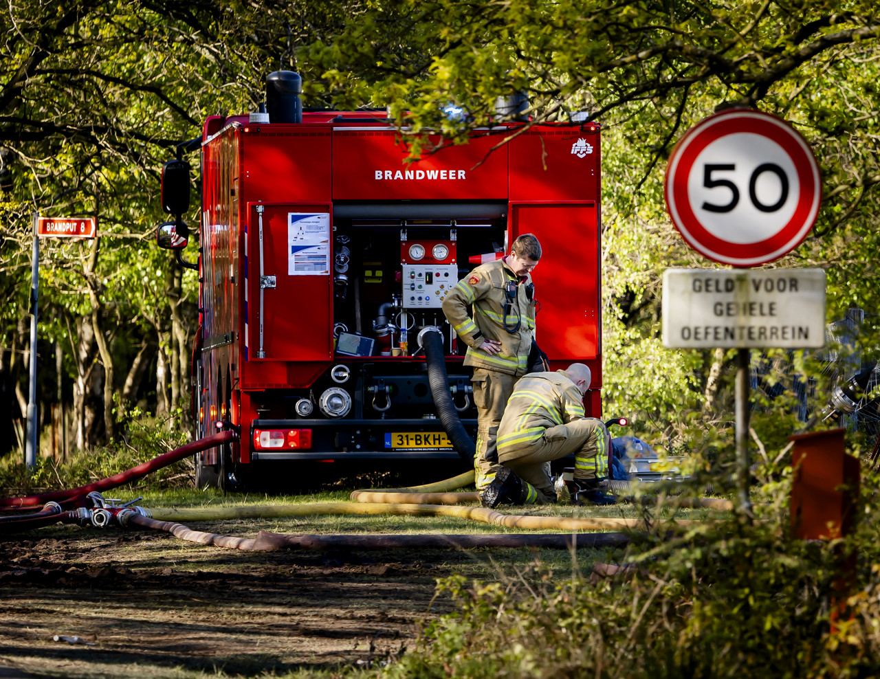 Vluchten of stikken: natuurbrand dodelijk voor veel dieren