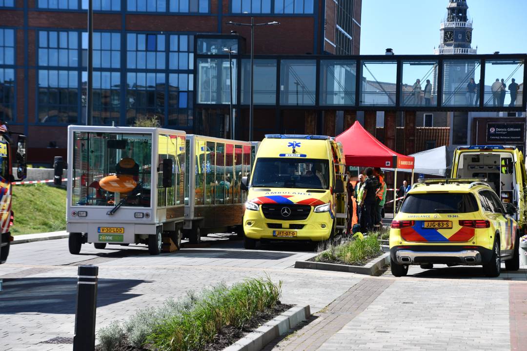Vrouw (84) overlijdt na ongeluk met toeristentreintje in Vlissingen