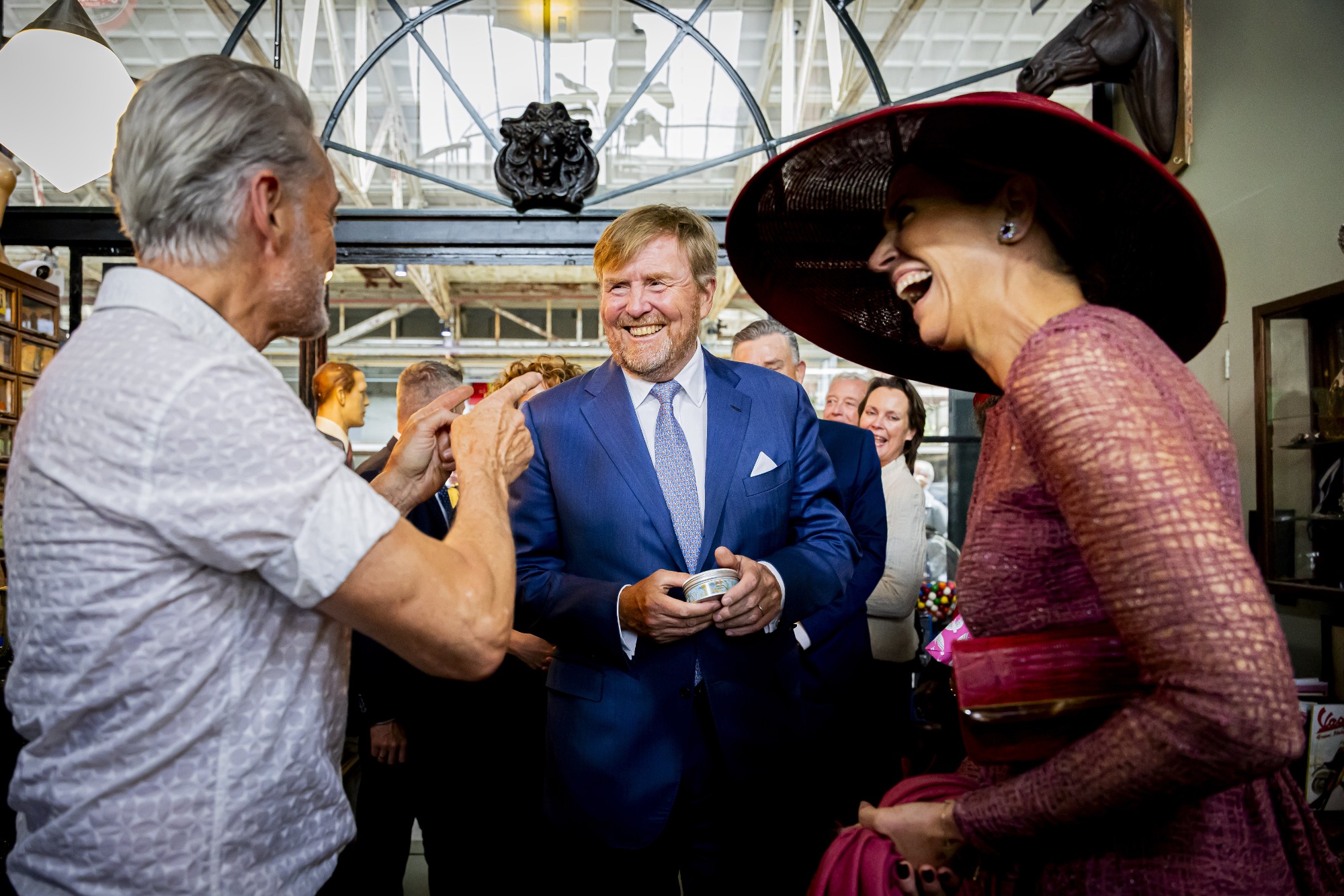 Koning Willem-Alexander blijkt achtbaanliefhebber: 'Ik ben helemaal thuis in achtbanen'
