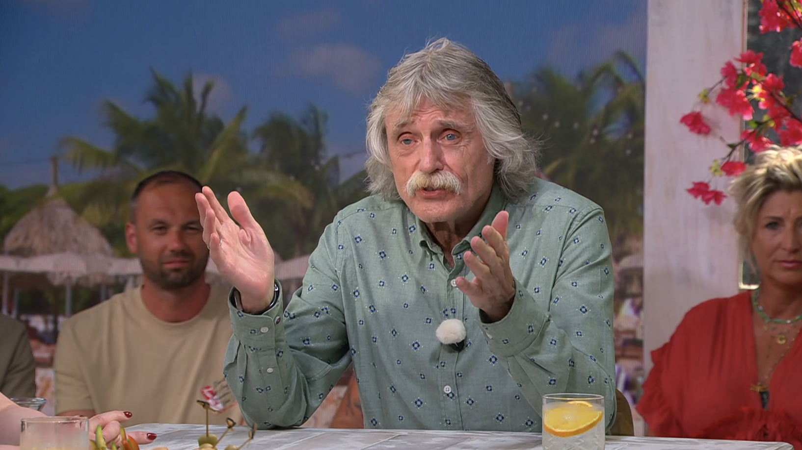 Johan Derksen wil nooit meer naar Curaçao na opnam