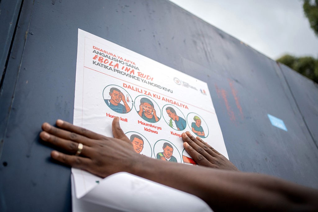 Ebola honderden kilometers van besmettingshaard in Congo opgedoken