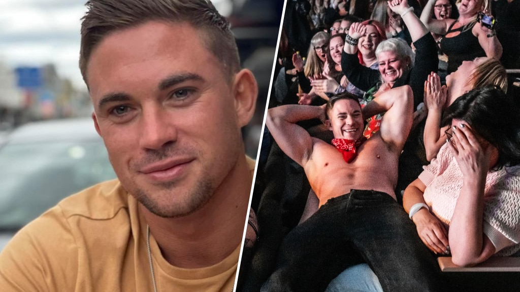 'Britse neef van Channing Tatum' is de bekendste stripper ter wereld: 'Soms krassen op mijn rug'