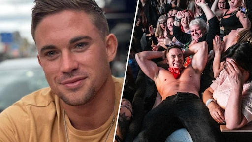 'Britse neef van Channing Tatum' is de bekendste stripper ter wereld: 'Soms krassen op mijn rug'