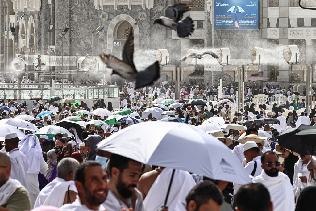 Jaarlijkse hadj begonnen in Mekka, al 1,5 miljoen pelgrims gearriveerd