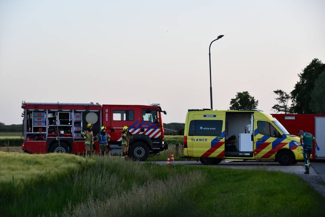 Vijf gewonden bij ernstig ongeluk in Westkapelle, onder wie twee jonge kinderen
