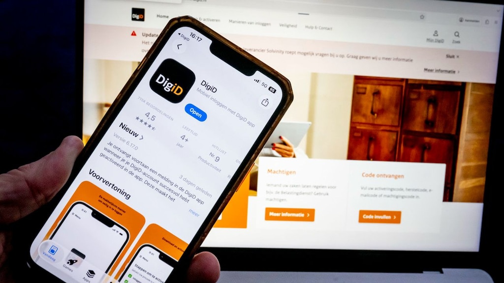 Image for the article: Kabinet verbiedt Amerikaanse overname Solvinity, het bedrijf achter DigiD