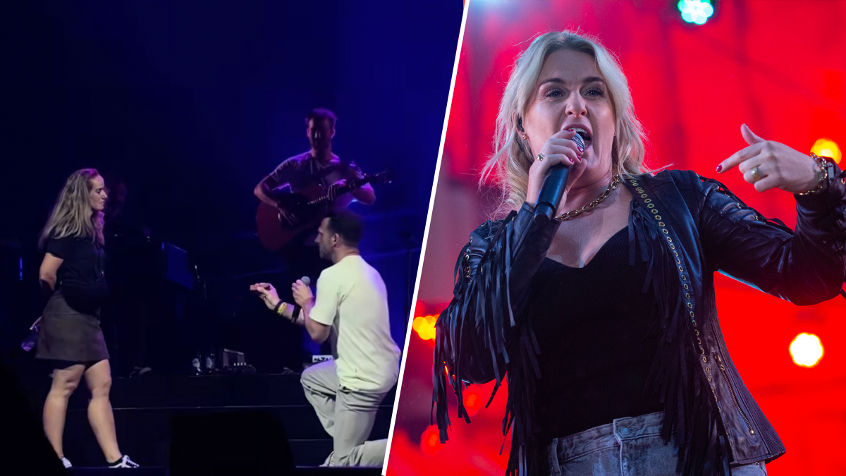 Vrouw weigert huwelijksaanzoek van haar vriend tijdens concert Miss Montreal