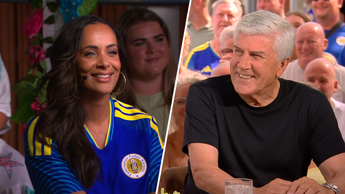 Dyantha Brooks en Cor Pot 'flirten' met elkaar in De Oranjezomer: 'Mijn man kijkt dit ook'