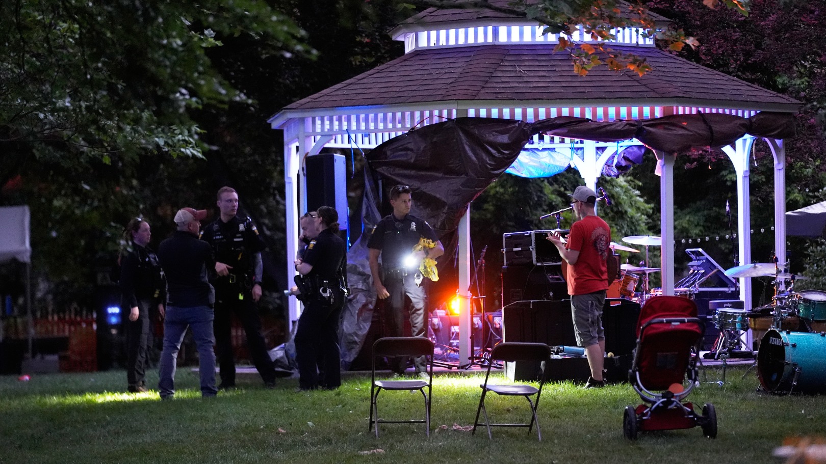 Twaalf gewonden na schietpartij op festival VS: 'Totale chao