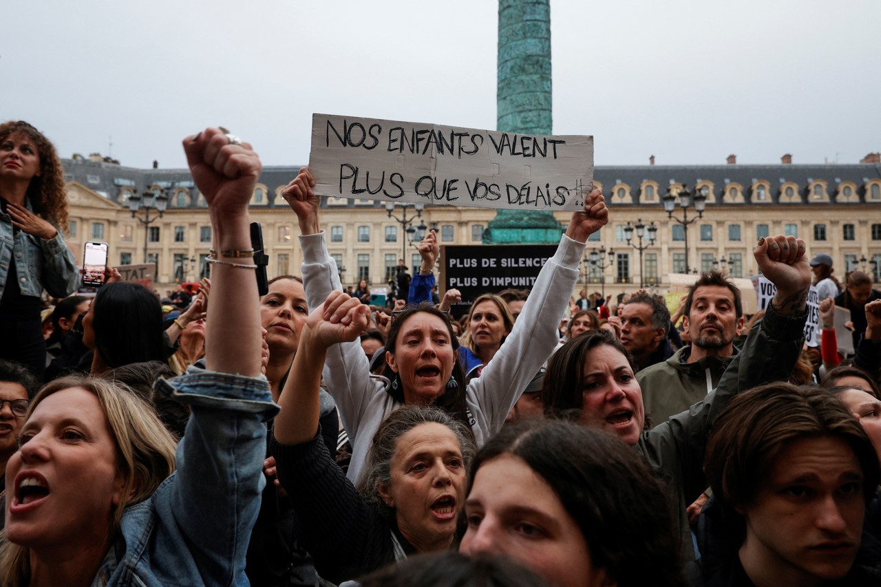 Demonstraties in Frankrijk om dood Lyhanna en eerd