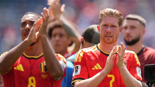 Nog geen feest in België: gelijkspel tegen Egypte op WK voetbal