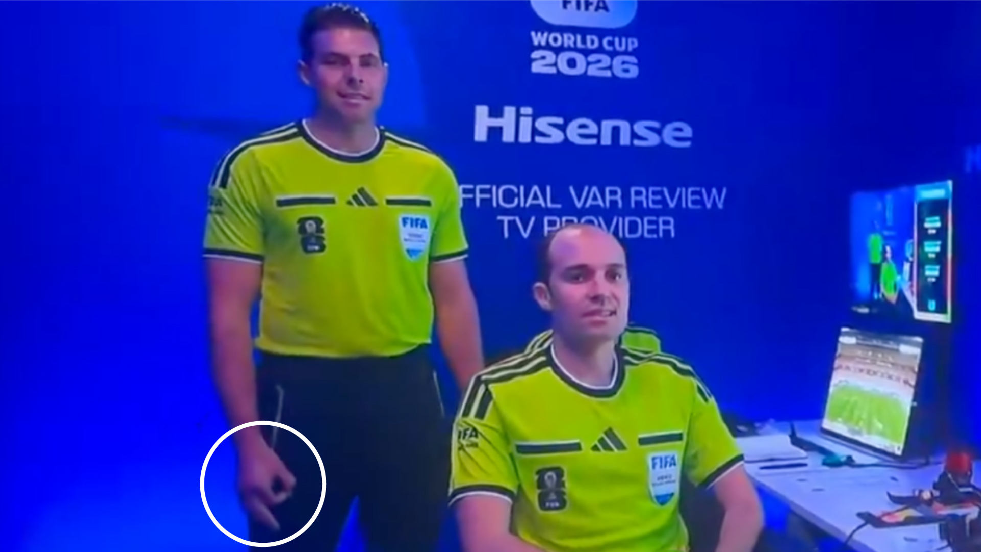 FIFA onderneemt geen actie tegen VAR om omstreden handgebaar