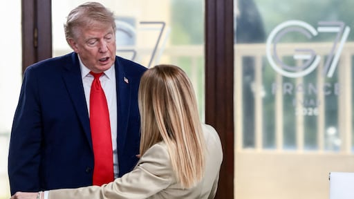'Ze smeekte om een foto': Ruzie tussen Trump en Meloni escaleert