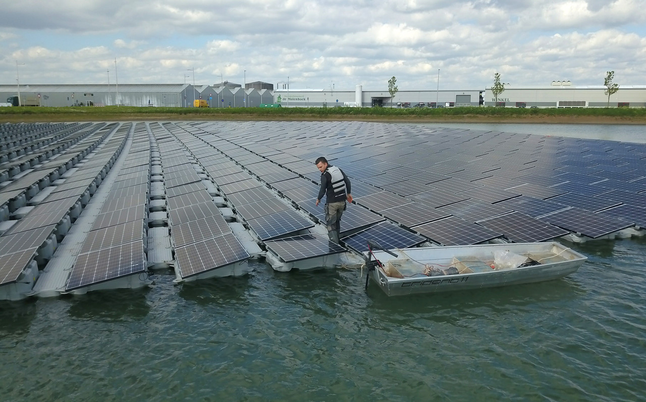 Oppervlakte zonneparken in Nederland zo groot als Vlieland