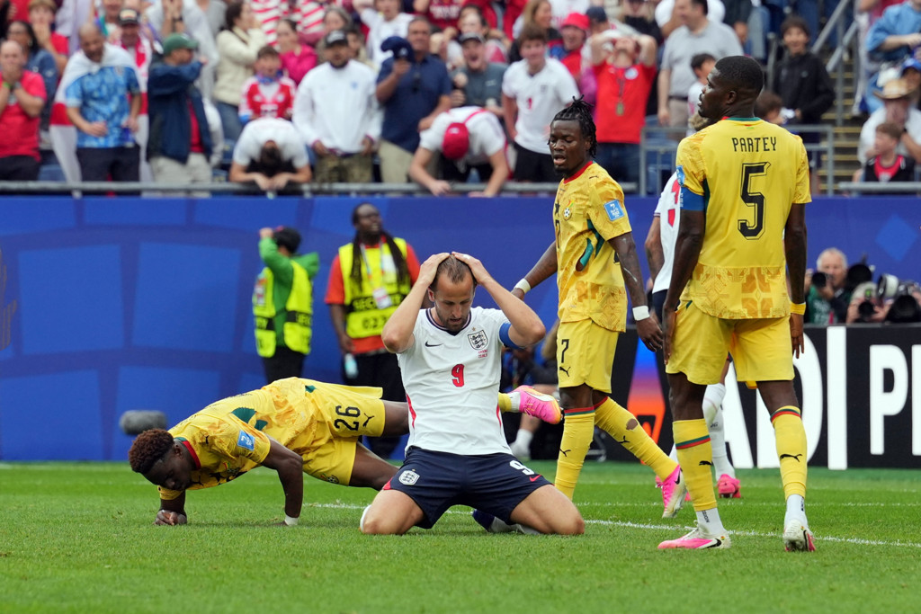Engeland komt niet voorbij Ghana: 'Hoop dat fans vertrouwen niet verliezen'