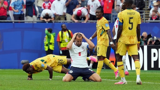 Engeland komt niet voorbij Ghana: 'Hoop dat fans vertrouwen niet verliezen'