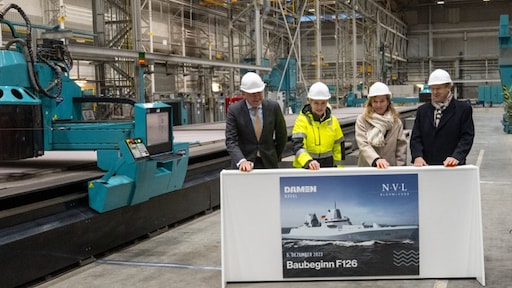 Nieuwe tegenvaller voor Damen: Duitse fregattenorder volledig geschrapt