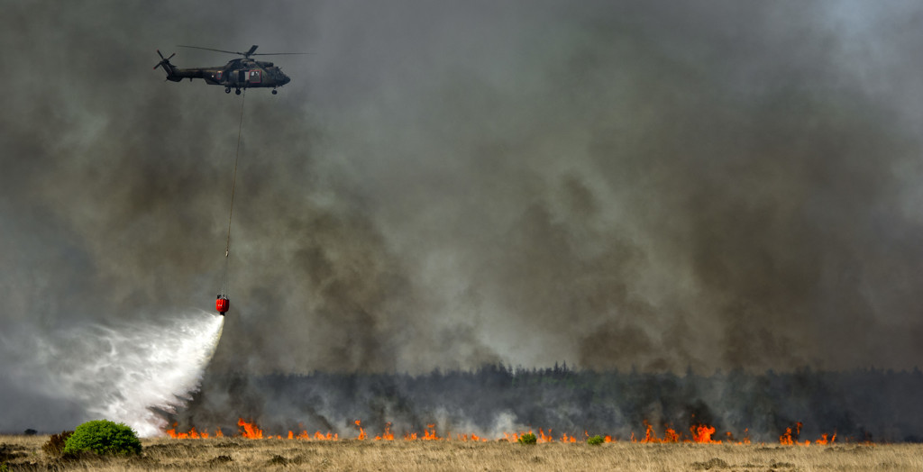 Defensie scherpt regels voor oefenen aan na natuurbranden