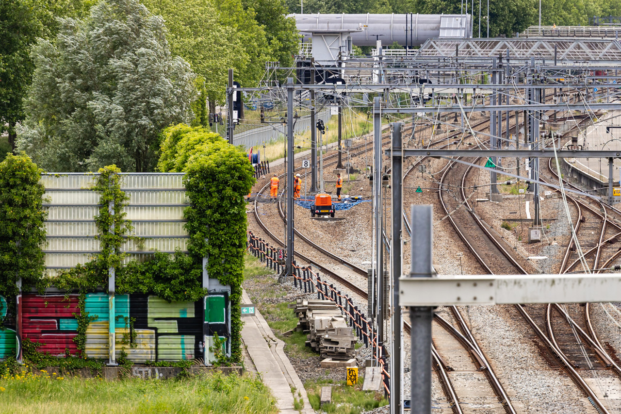 Opnieuw uitstel: ook morgen geen treinen van Rotterdam naar zuiden