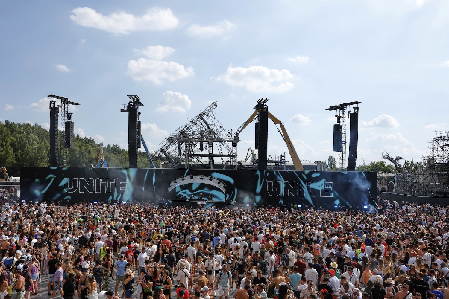Geen spektakelvuurwerk op Tomorrowland in verband met droogte