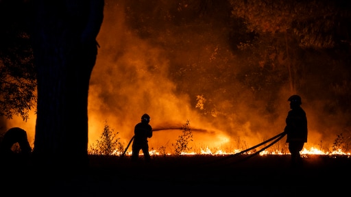 Wind gedraaid, 'ongekende' bosbrand gaat nu richting Bordeaux