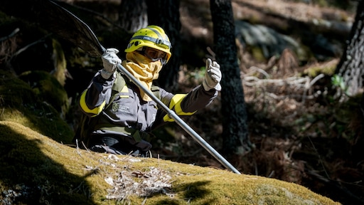Enorme natuurbrand nadert Madrid, rook in centrum van de stad