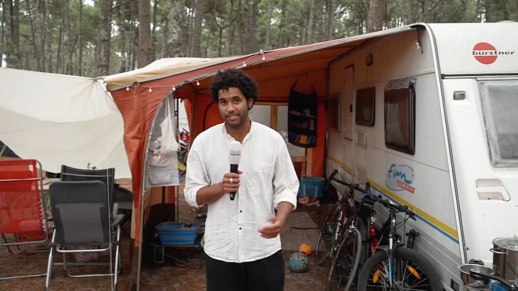Verslaggever op verlaten camping Bordeaux: 'Bizar gezicht'