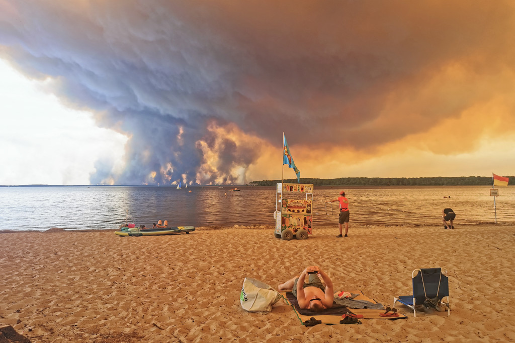 Maximilien Lamy maakte ook deze foto bij het meer. 