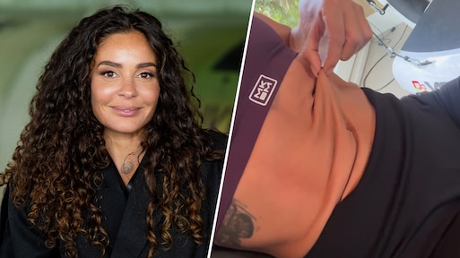 Fajah Lourens laat bewust overtollige huid zien na kritiek op ooglidcorrectie: 'Daar stoor ik me niet aan'
