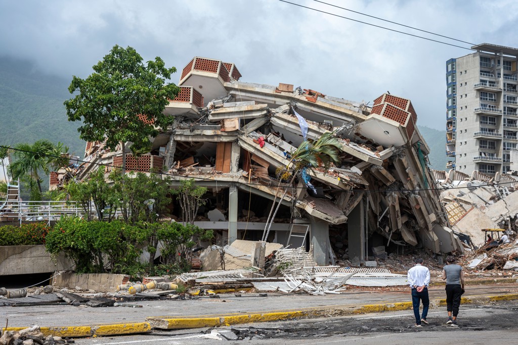 Dodental aardbevingen Venezuela boven de 6000