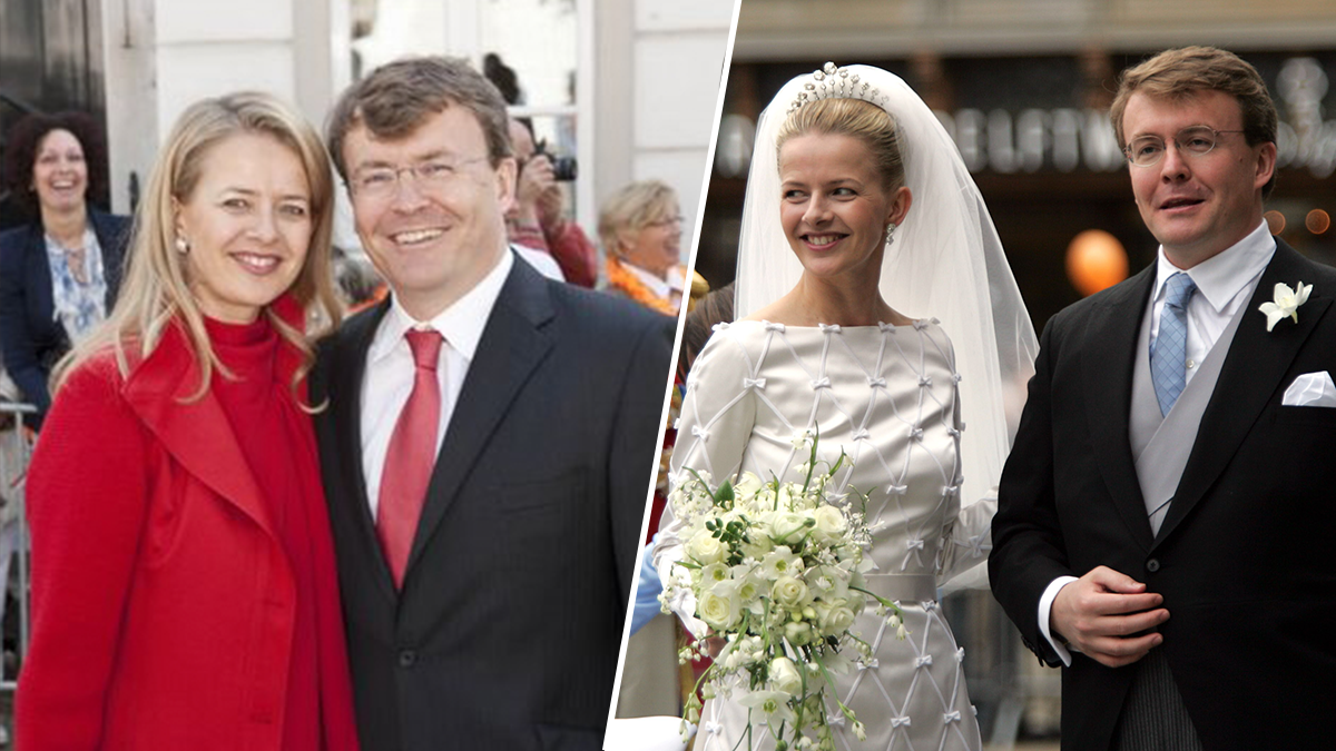 Mabel Wisse Smit en prins Friso