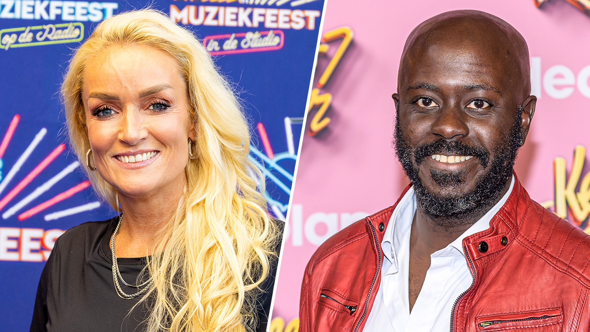 Samantha Steenwijk draagt opvallende bikini en André Dongelmans geeft fitnessles