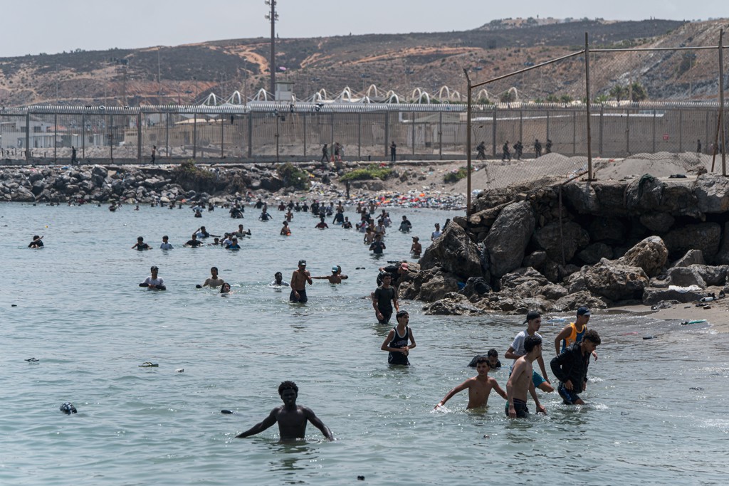 Spanje vreest nieuwe stormloop in Ceuta: 'Ze hebben nul kans'