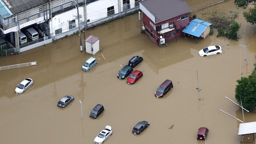 Vier doden door 'ongekende' regenval in oosten Japan