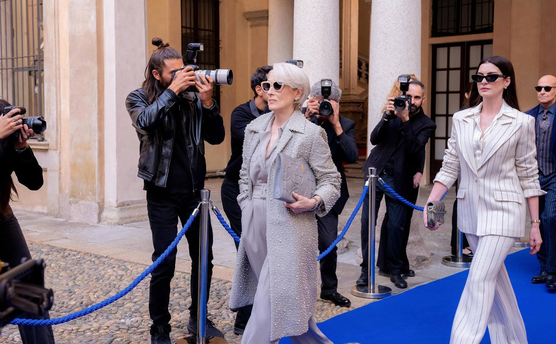 Meer toeristen bij Milanese locaties The Devil Wears Prada 2
