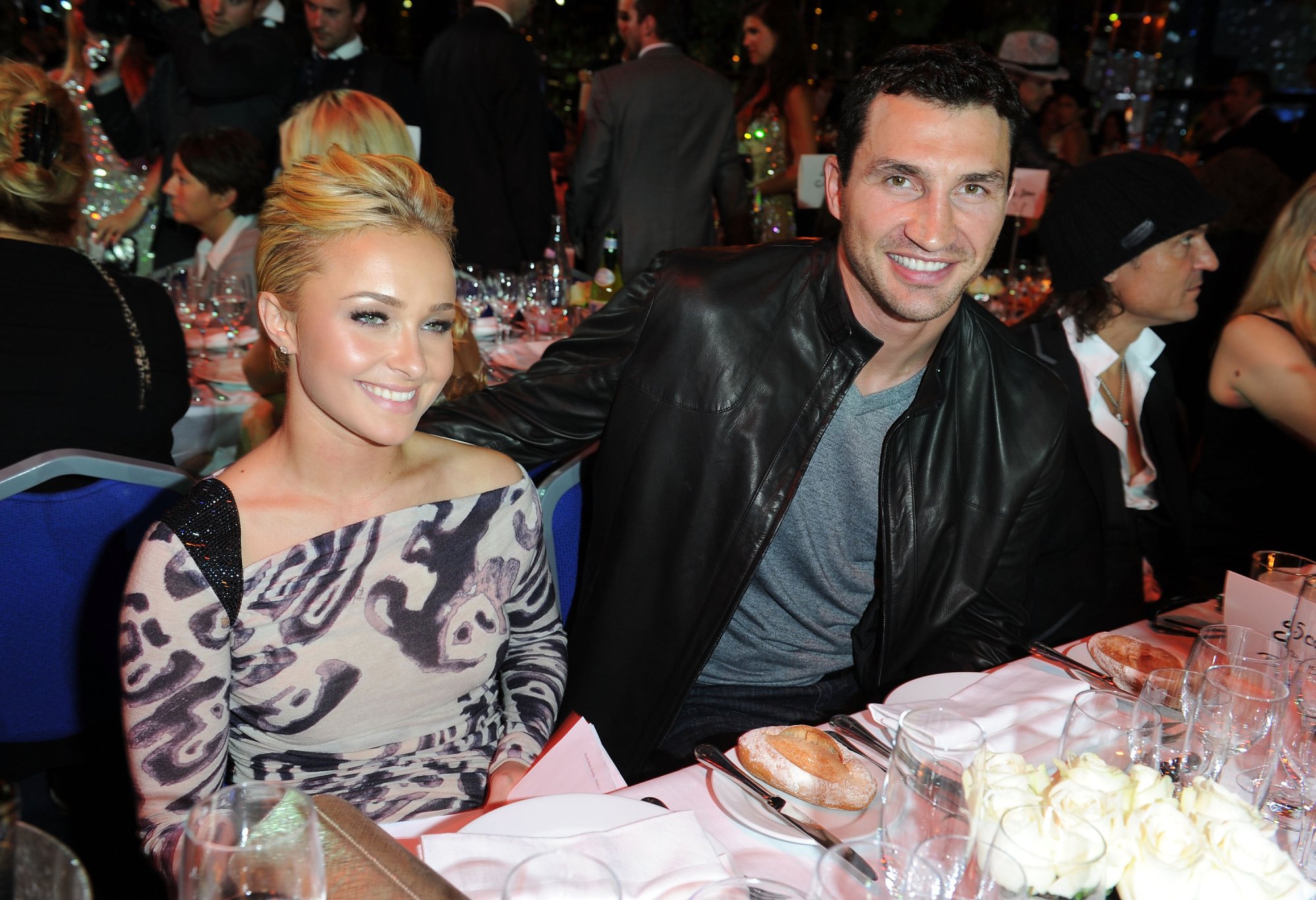 Hayden Panettiere en Wladimir Klitschko bij de World Music Awards 2010