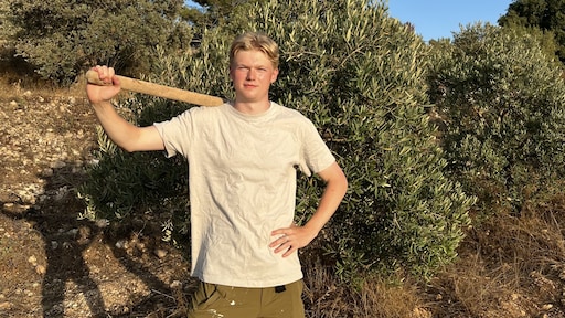 Pelle helpt boer op Westelijke Jordaanoever: 'Ook een menselijk schild'