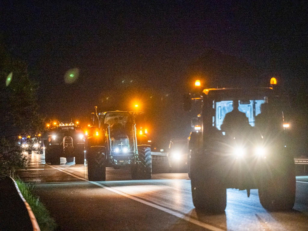 Toch geen boetes voor boeren die op snelweg A31 reden