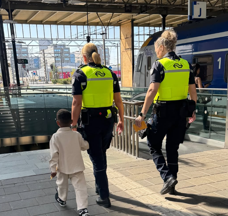 Jongetje (3) reist alleen per trein van Rotterdam naar Eindhoven